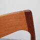 1960s diningchair in teak and leather