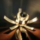 Pair of flower sconces by Jocelyne Trocmé for OXAR 1970