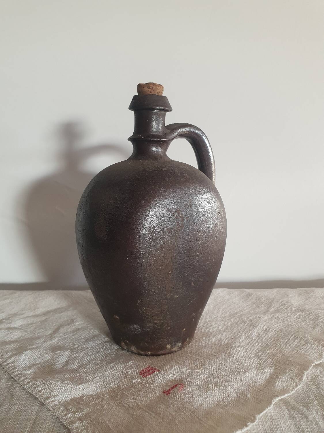 Jarre ancienne française en terre cuite