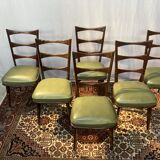 6 vintage design chairs