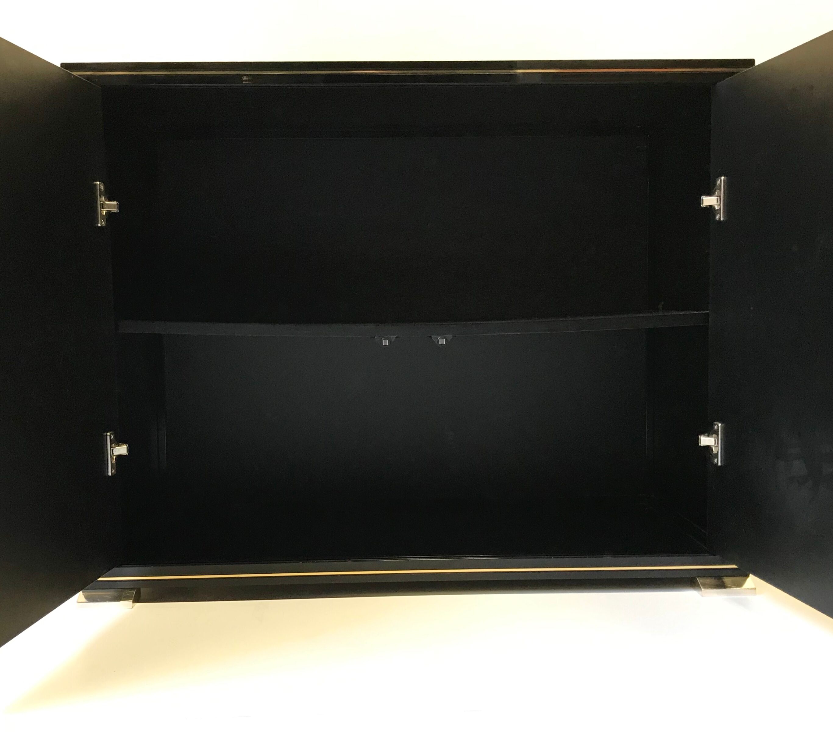Buffet Pierre vandel 70s-80s black and gold