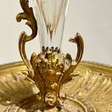 Bronze and crystal centerpiece