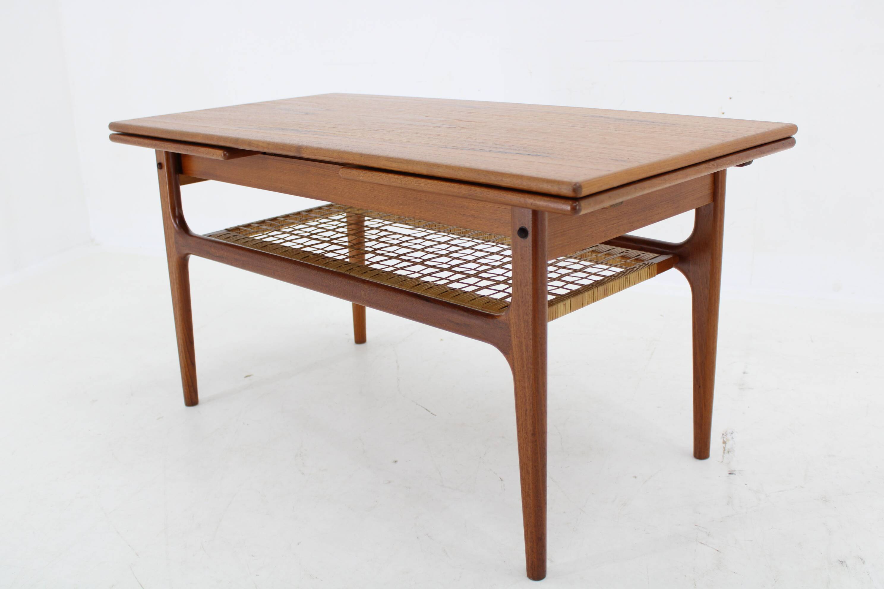 1960s Teak Extendable Coffee Table, Denmark