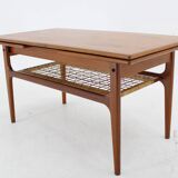 1960s Teak Extendable Coffee Table, Denmark