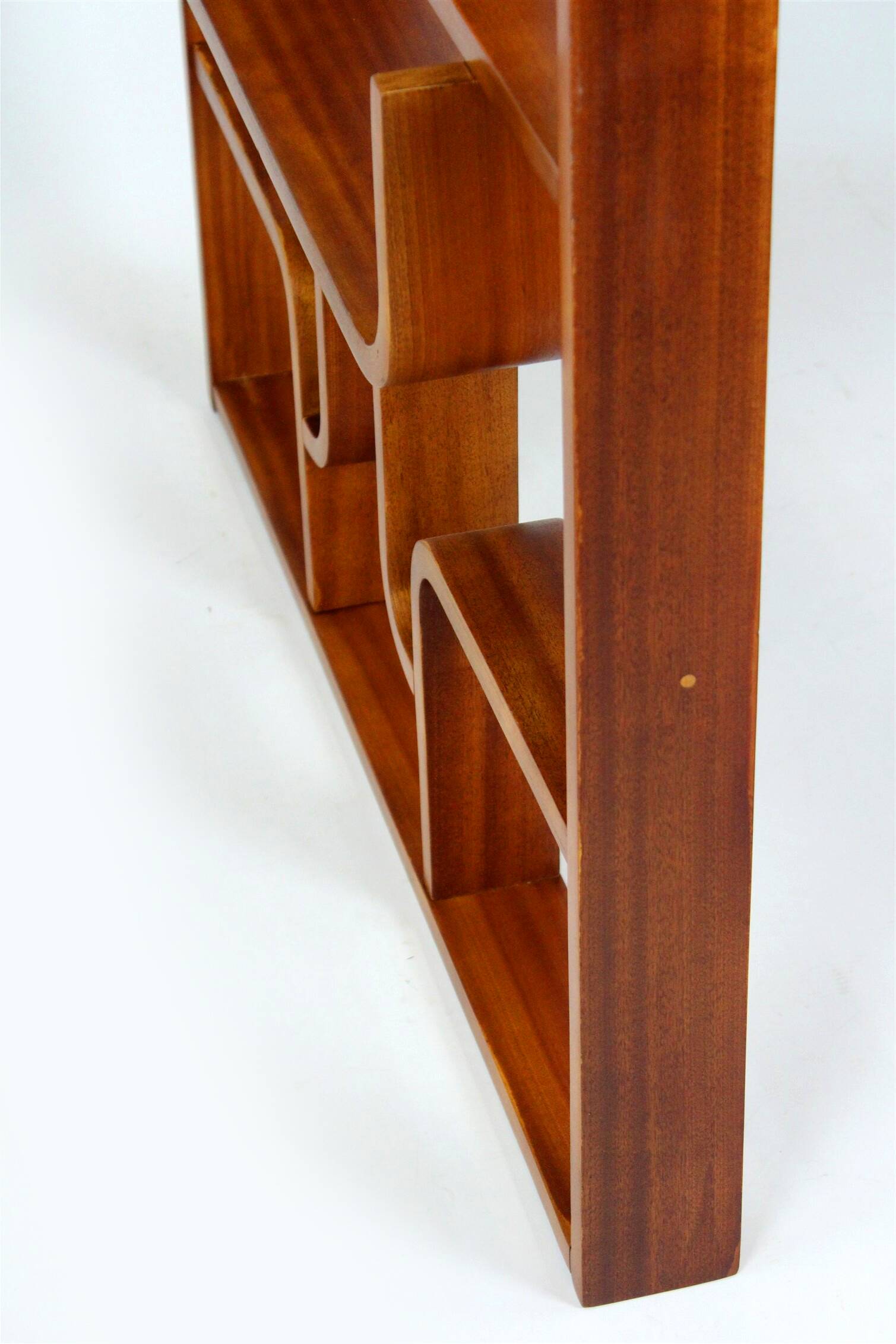 Restored Mid-Century Room Divider by L. Volak for Drevopodnik Holesov, 1960s