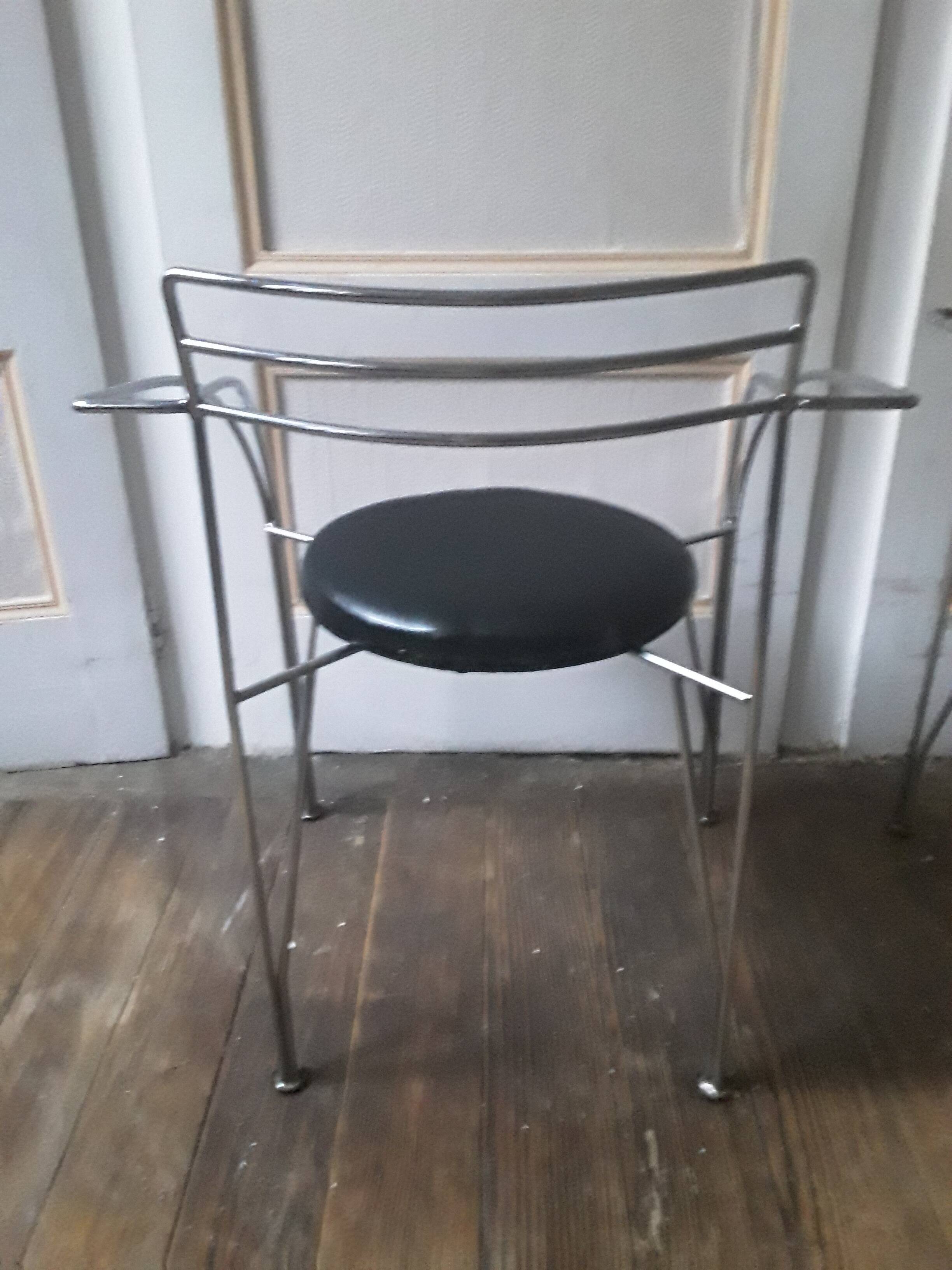 3 Silver Moon armchairs