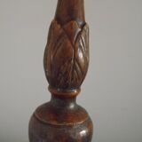 Antique 18th Century Church Altar Candlestick Converted to Table Lamp