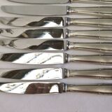 Reneka silver metal knives stainless steel blade filet service cutlery