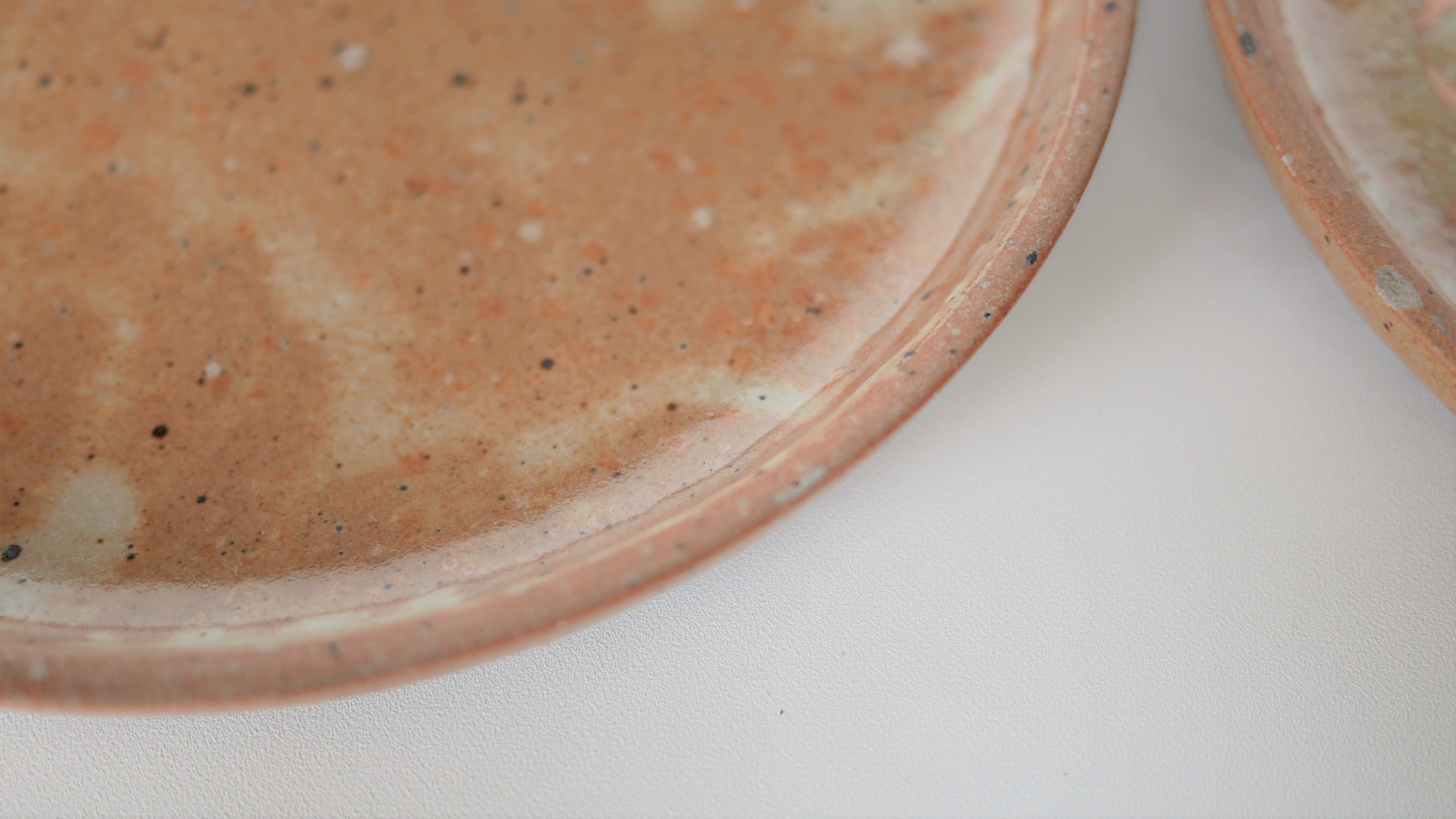 Series of 10 vintage sandstone plates