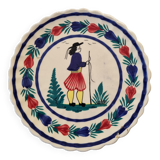 Quimper plate