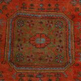 3x9 Pumpink Orange Vintage Turkish Runner Rug, 78x288Cm SK 23570