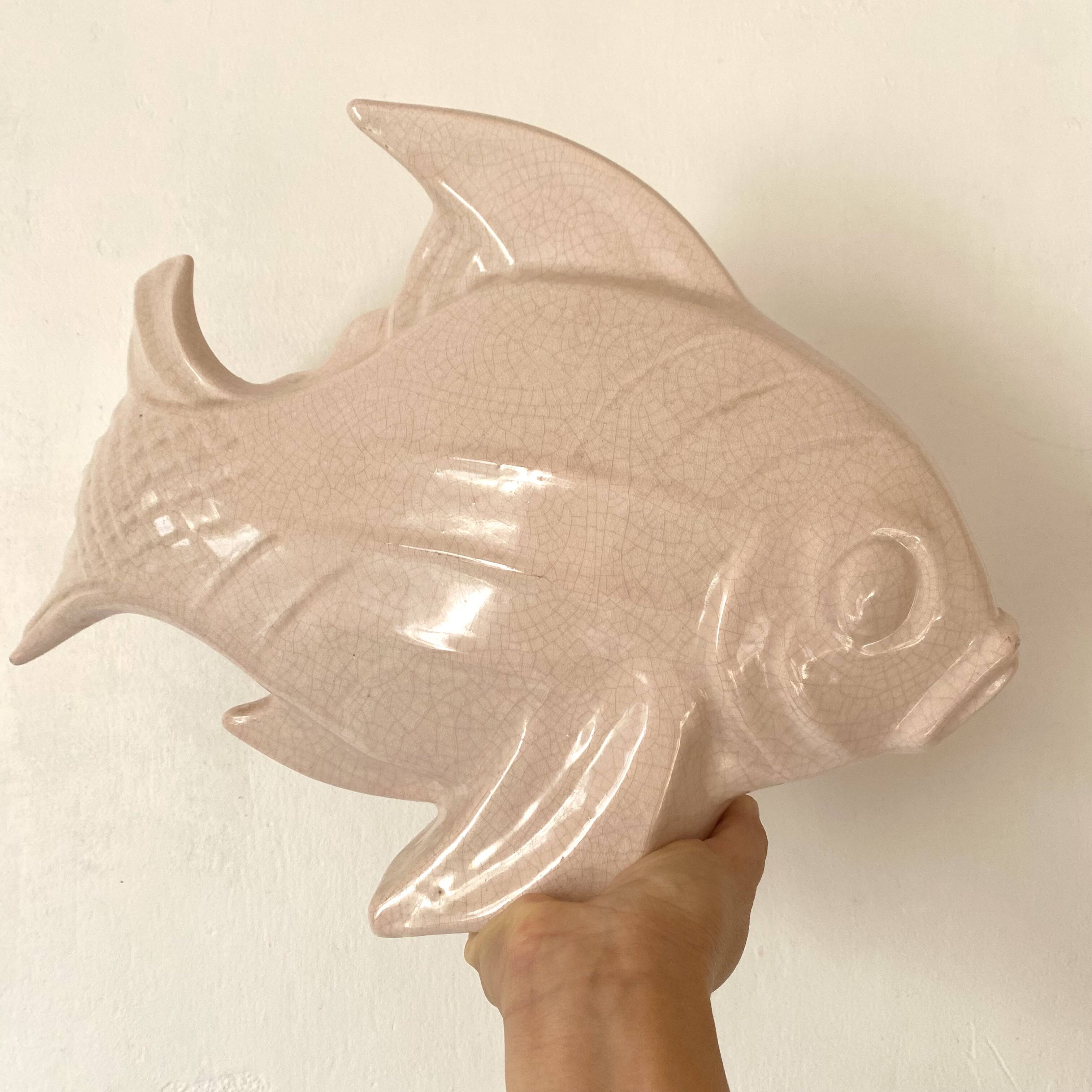 Large ceramic fish Le Jan