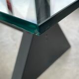 Table bureau moderniste gigante zambusi boccato X seccose Memphis 1980