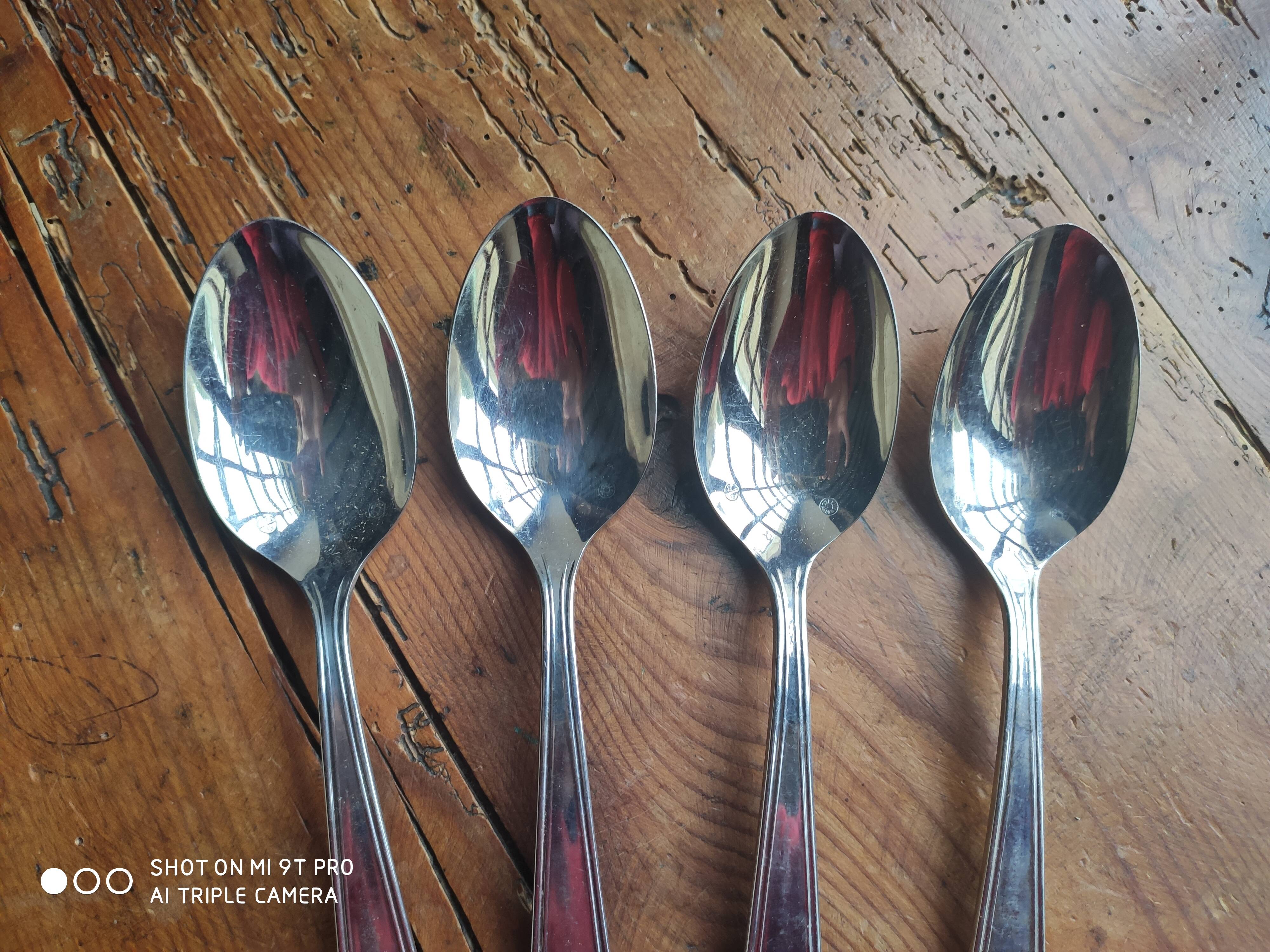 Vintage soup spoons