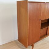 vintage teak highboard