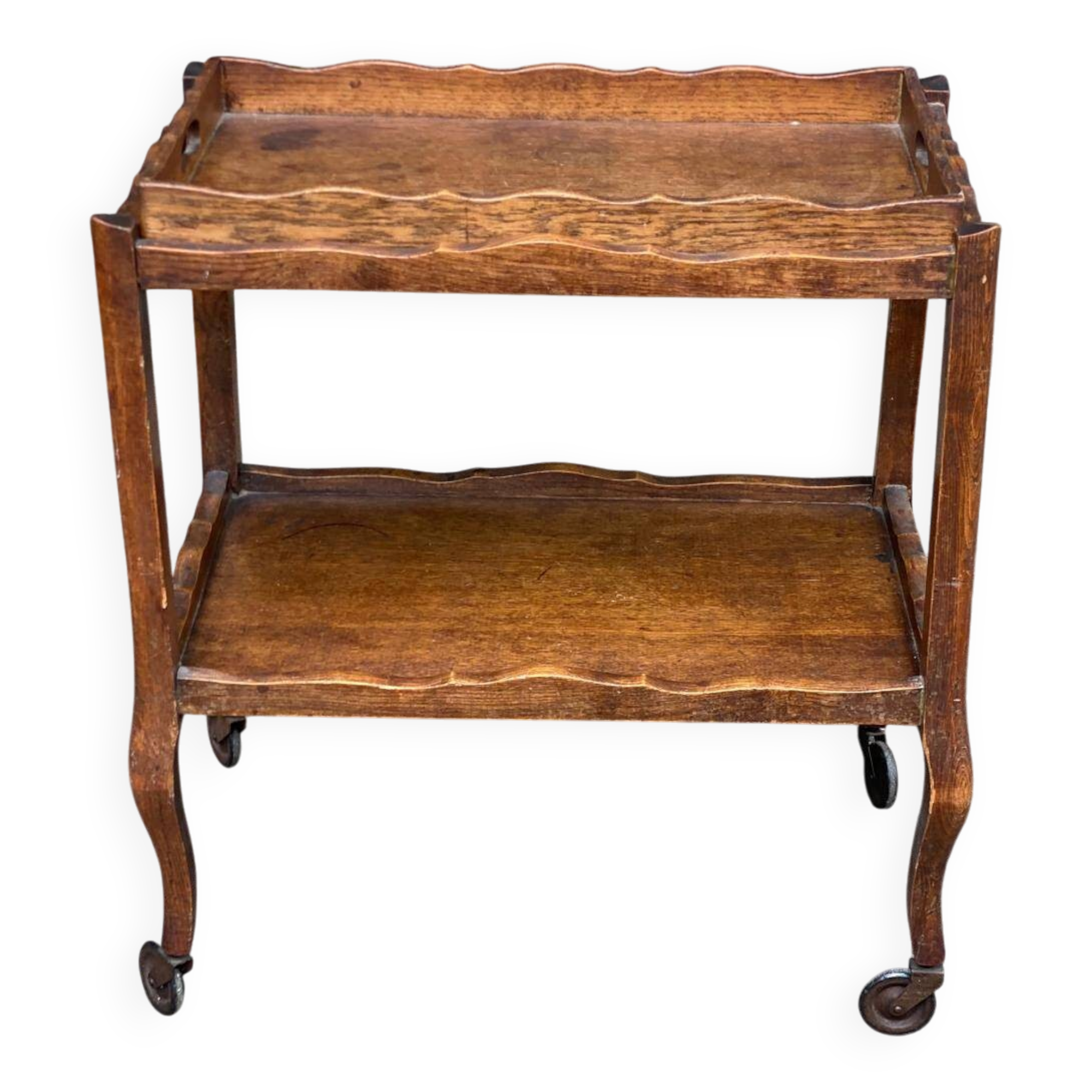 Solid wood rolling bar Louis XV early 20th century