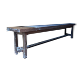 Vintage oak bench