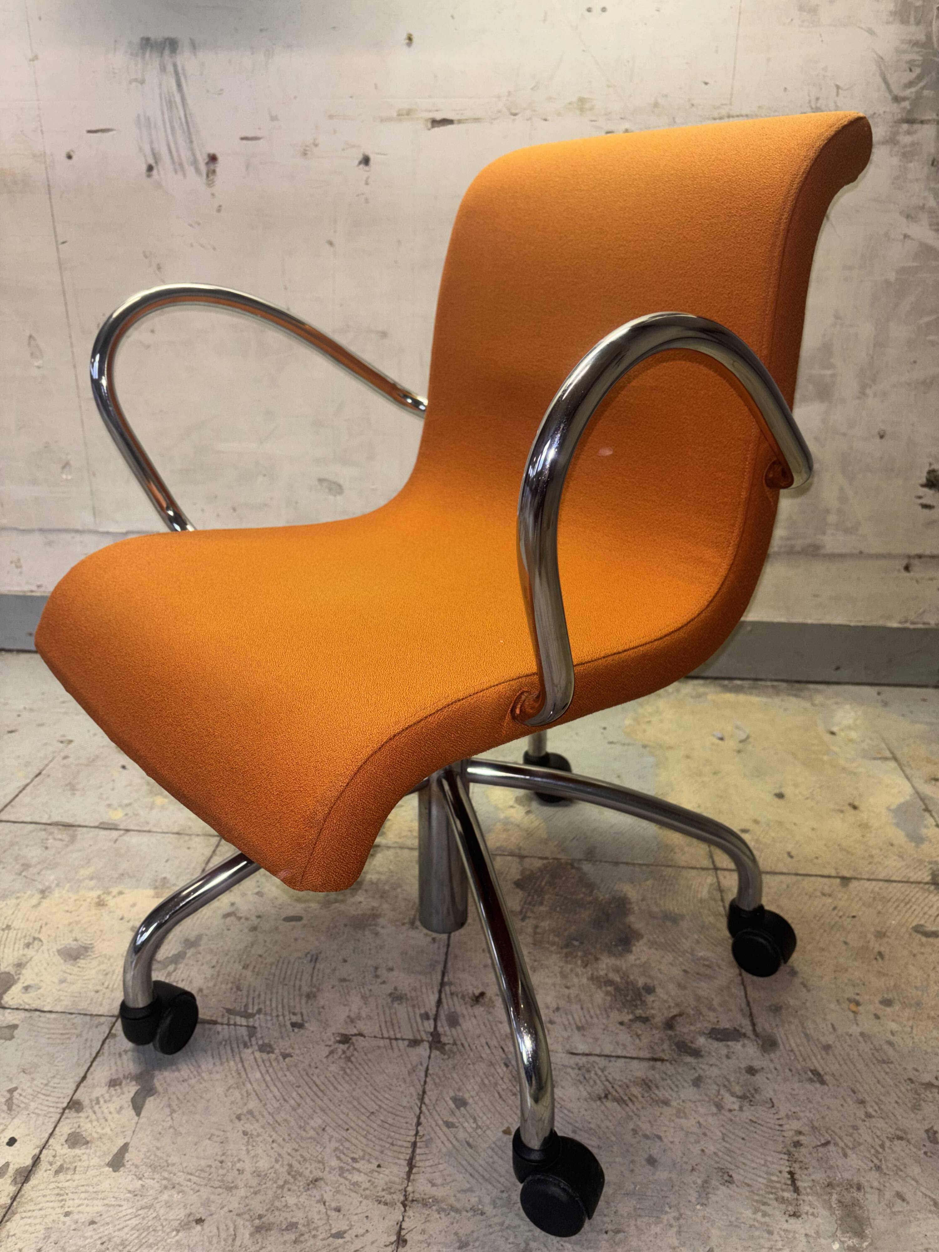 Chaise lensvelt flag - orange