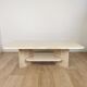 Table basse en travertin