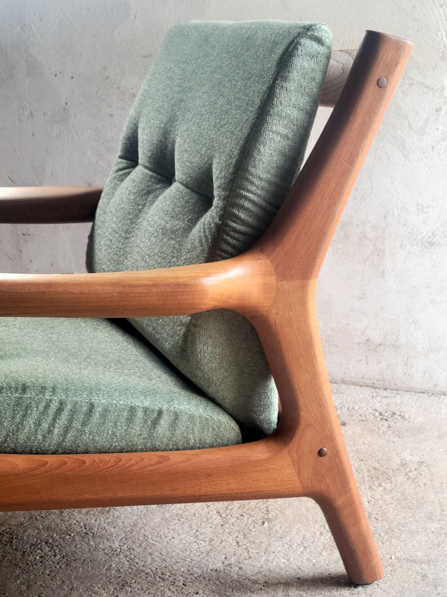 Set of 2 Georg Thams armchairs for Vejen Polstermøbelfabrik in teak, Denmark 1960