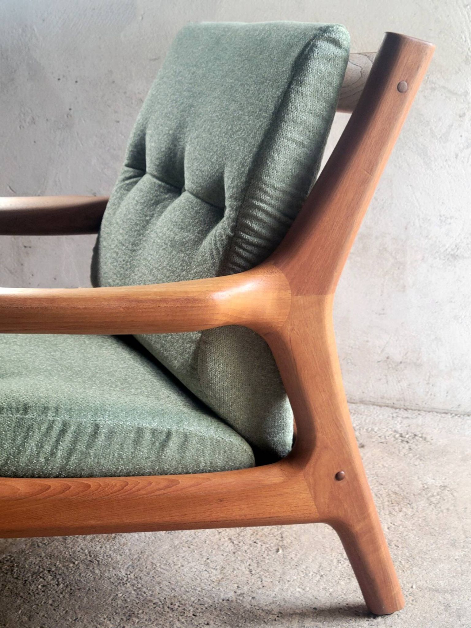 Set of 2 Georg Thams armchairs for Vejen Polstermøbelfabrik in teak, Denmark 1960
