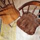 Set of 4 Western Bistro Chairs in Solid Wood – Vintage Pub Style