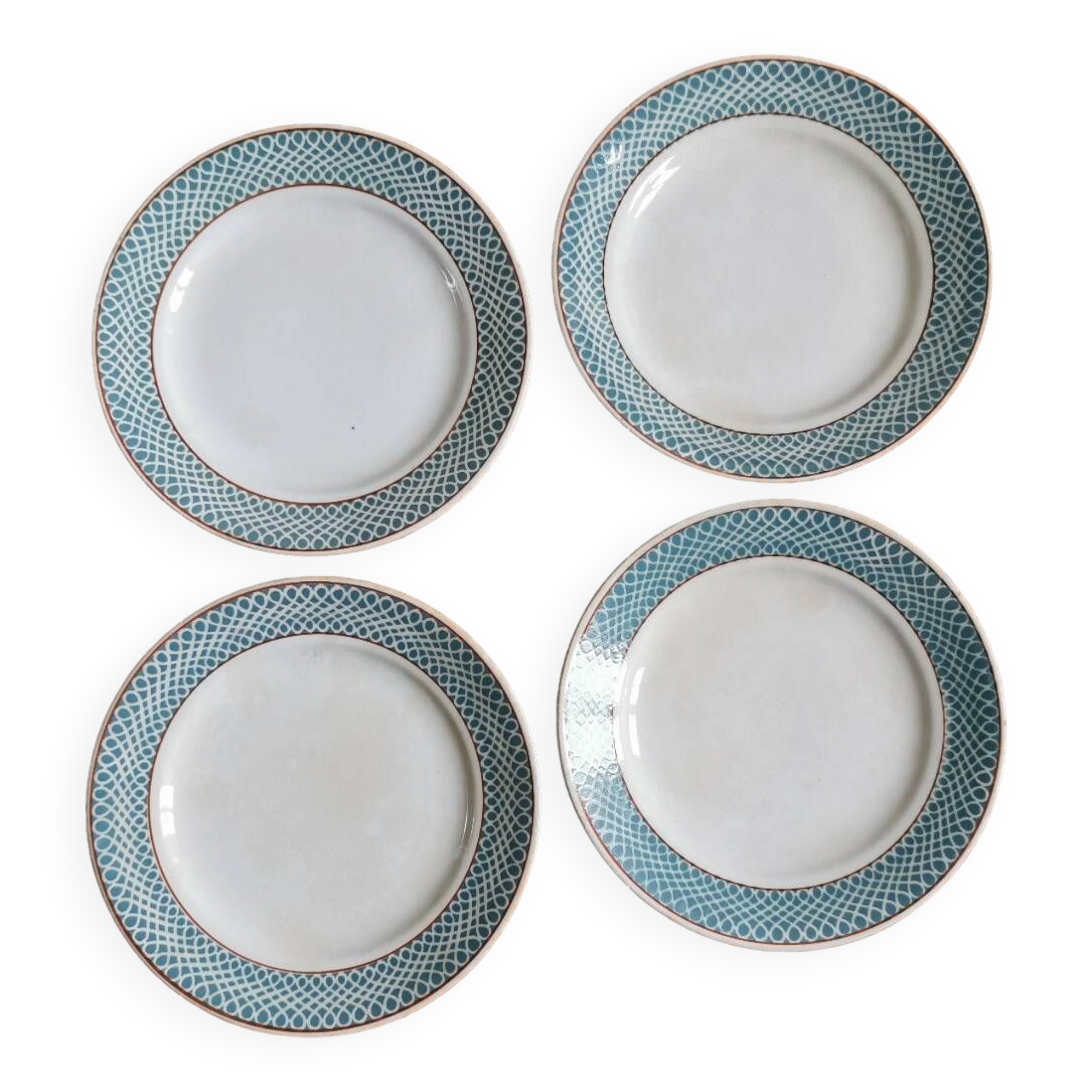 Mix of vintage dessert plates