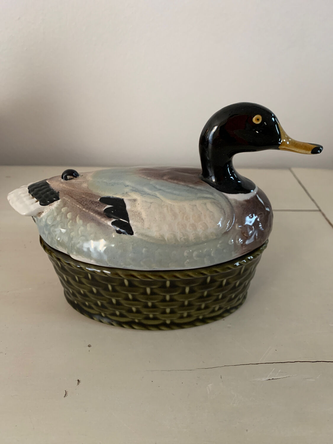 Portuguese earthenware terrine