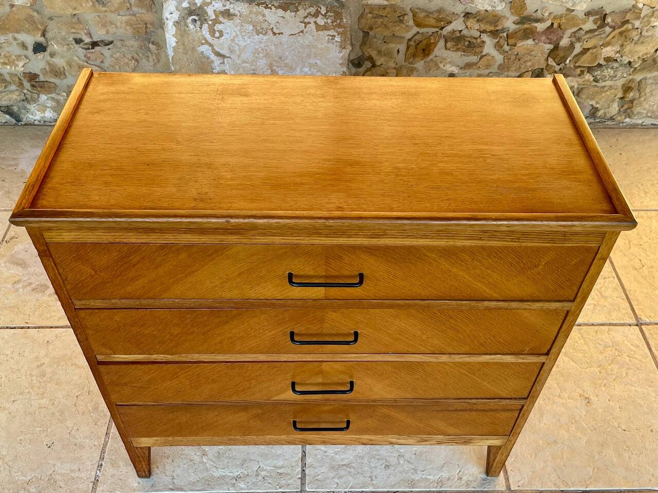 Vintage 4-drawer chest of drawers by CTC, 1960s