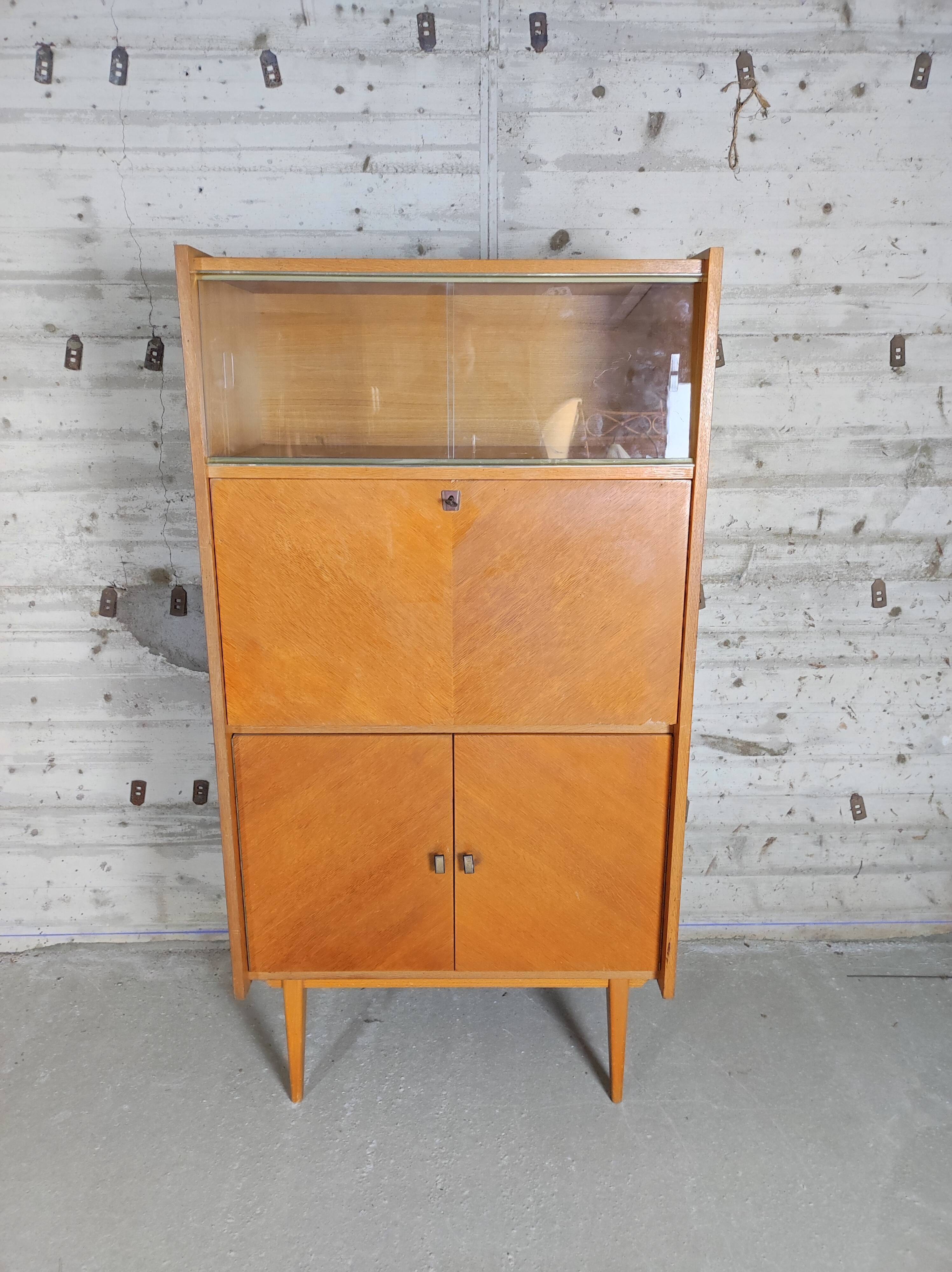 Secrétaire vintage pieds comaps