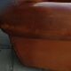 Leather club chair from the 1940s