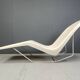 Mid century fiberglass chaise longue, 1960s