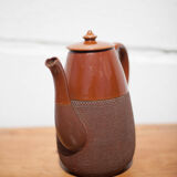 Glazed clay coffee or tea maker