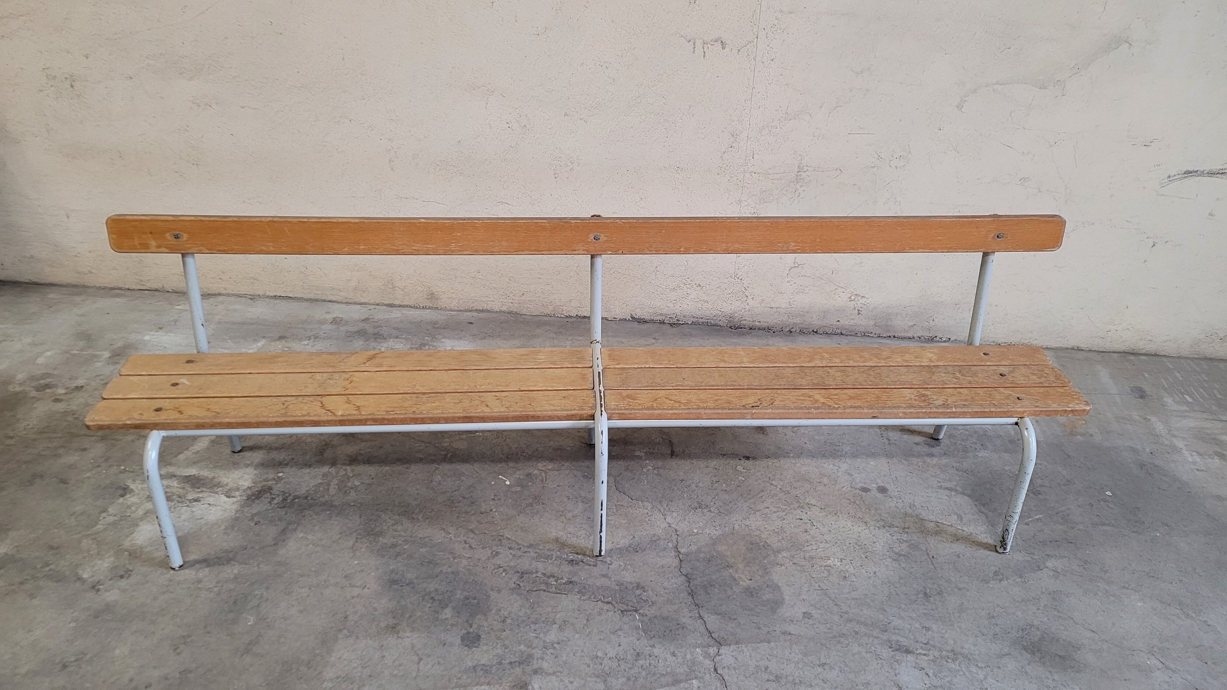 Kindergarten bench for children manufactured 1950