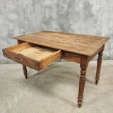 Antique table dining table kitchen table oak 74x120 cm