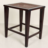 Stool antique vintage mahogany rustic
