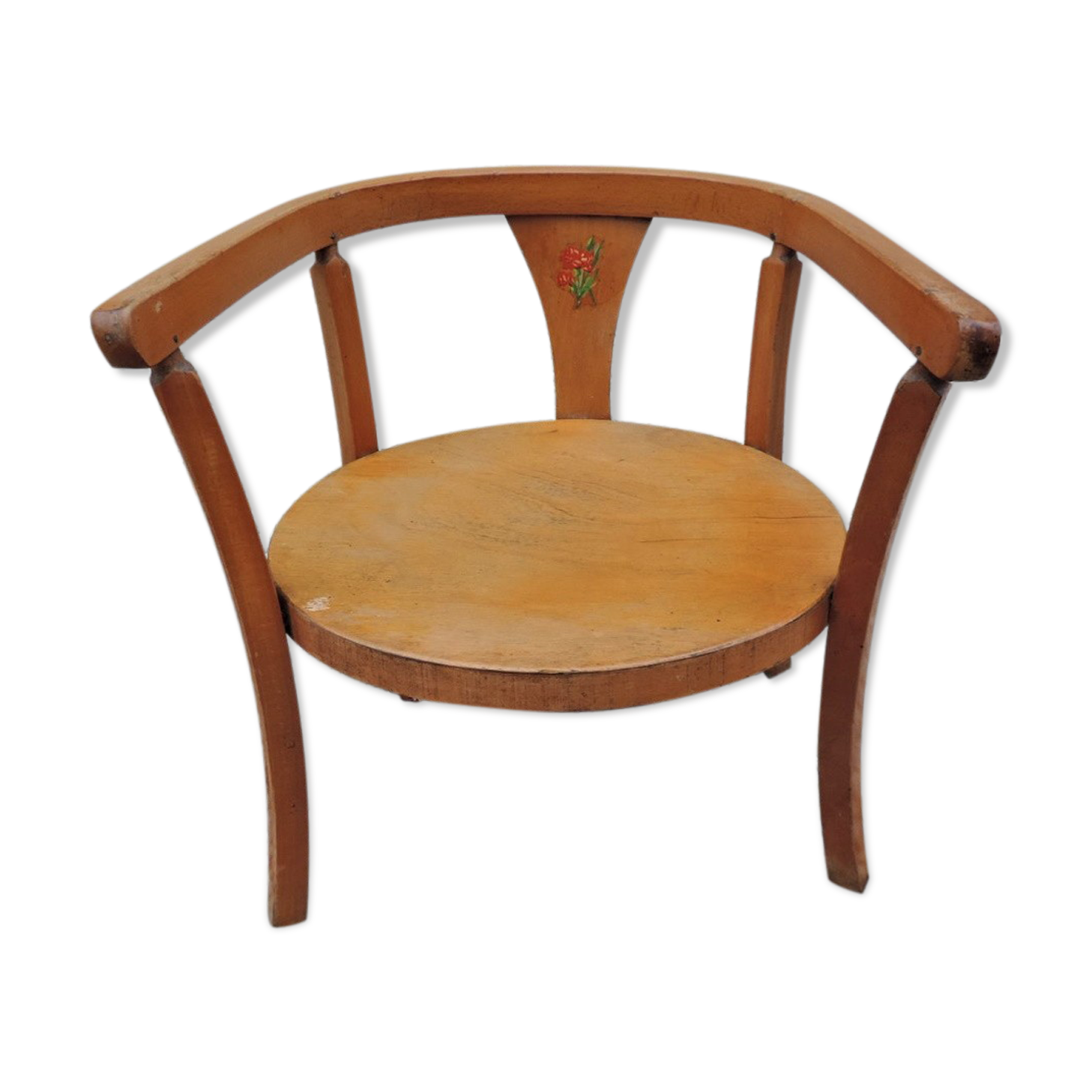 Wooden armchair baumann 50/60 for children