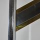 Sciolari Chrome and Brass-plated Wall Lamp, 1970s