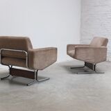 Pair of 'Caracas' lounge chairs by Pierre Guariche for Meurop, 1967