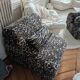 Leopard boucle wool armchair