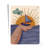 Illustration "voyage imaginaire" a4