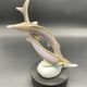 Vintage sculpture of two sturgeons in porcelain Hollóháza – Hungary