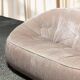 Cinna 'Ottoman' sofa in pale pink velvet, Ligne roset 1980