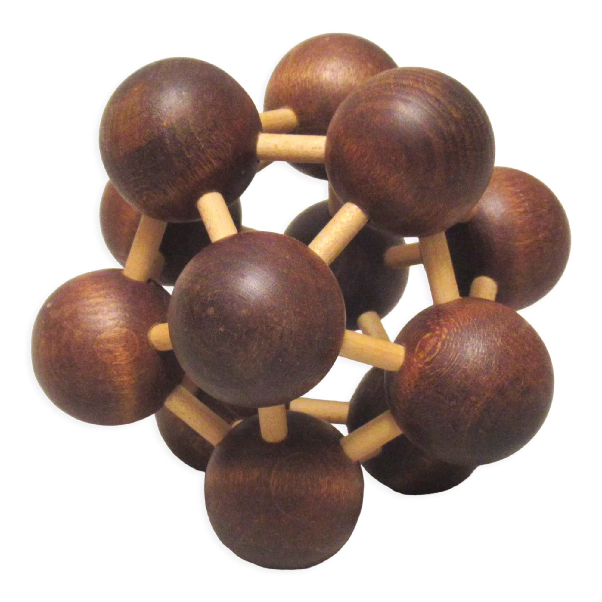 Wooden geographical sculpture 70s