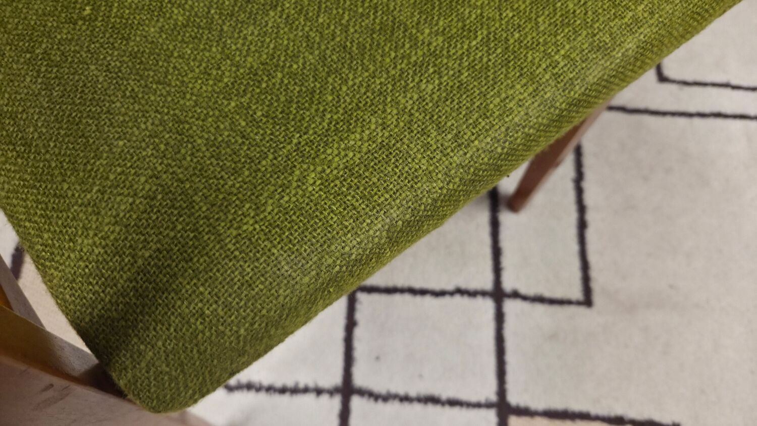 Set of 3 Scandinavian chairs from the 1960s.