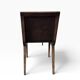 Set of 6 vintage curved wooden chairs