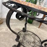 Table basse fer forgé