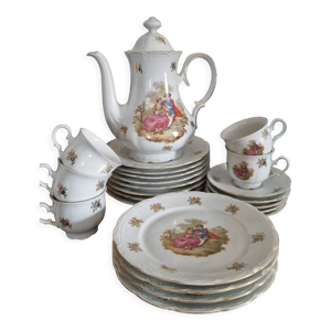service thé porcelaine