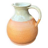 Antique pitcher, stoneware by rémi bonhert, la borne, france