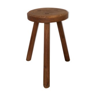 Raw teak stool